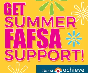 FAFSA summer support graphic