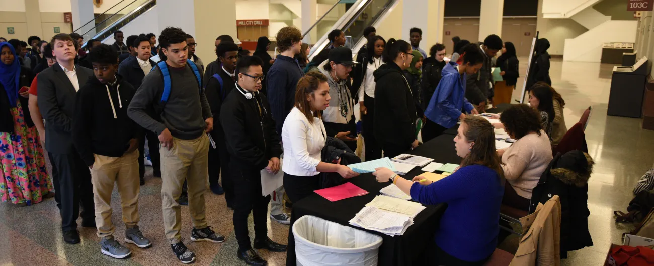 Interns at Mock Interviews