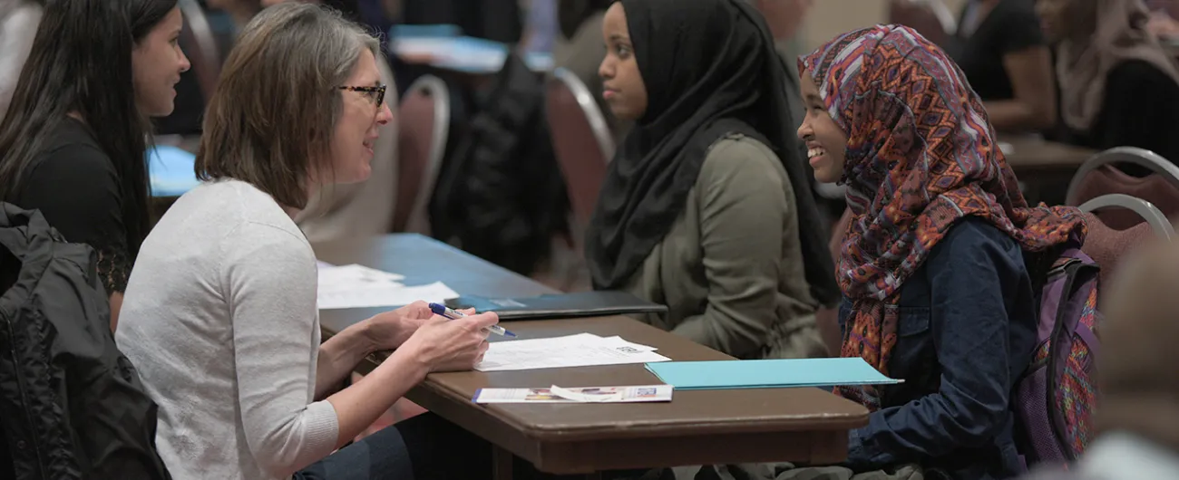 STEP-UP mock interview volunteer and intern 