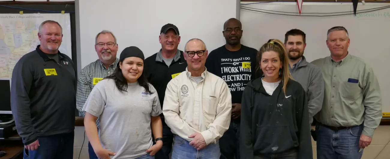 Union volunteers at our speed-networking event