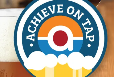 Achieve on Tap logo